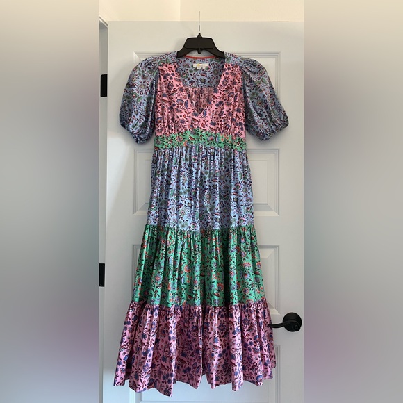Boden Dresses & Skirts - Boden Women’s Maxi Dress in Multicolored Floral Print Tiered Size 8 Petite